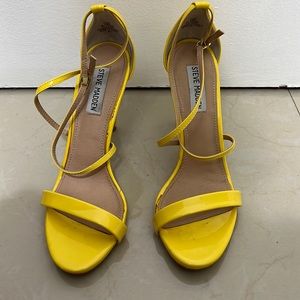 Steve Madden Yellow Heels